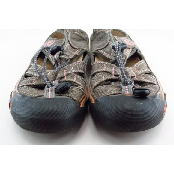 KEEN Sport Sandals Brown Fabric Women Shoes Size 6 Medium